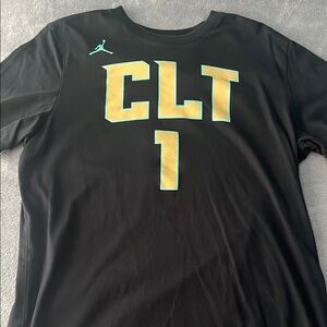 Black CLT Graphic T-Shirt
